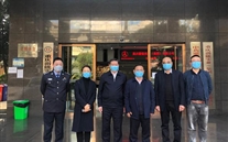 大渡口区刘正光副区长到suncitygroup集团检查复工情况